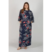 Ivy Column Split Skirt in Ikebana