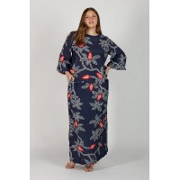 Ivy Column Split Skirt in Ikebana