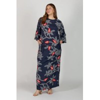 Ivy Column Split Skirt in Ikebana