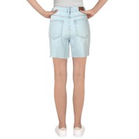 Hidden Jeans Womens Destroyed Mom Denim Shorts