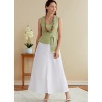 Butterick sewing pattern 6759 Misses' Dress, Sash and Belt