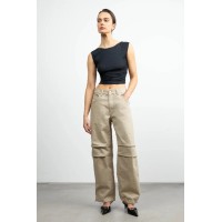 DOUBLE-FACED CARGO PANT