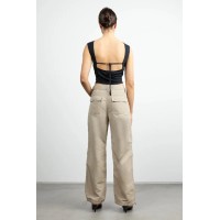 DOUBLE-FACED CARGO PANT