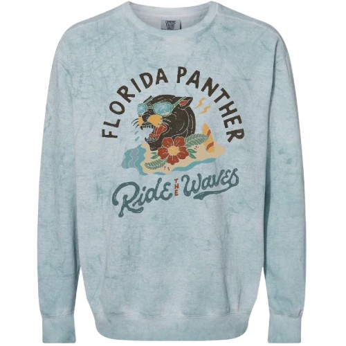 Florida Panther Tie Dye Sweater